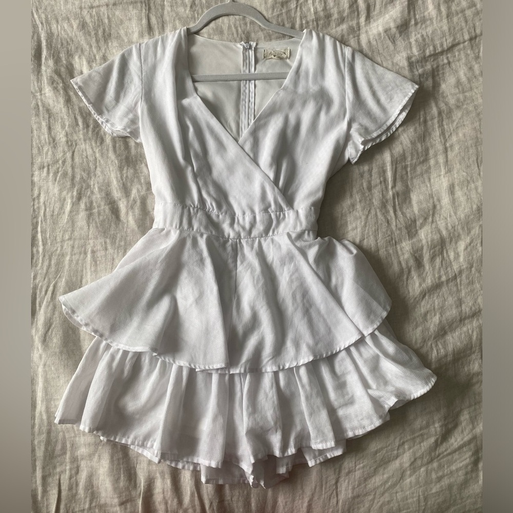 Altar’d State White Romper Size S